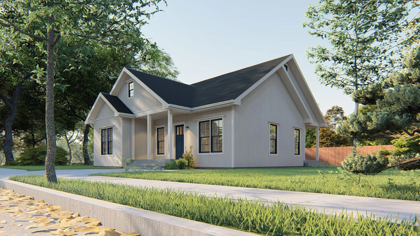 2-Bedroom Residential Plan