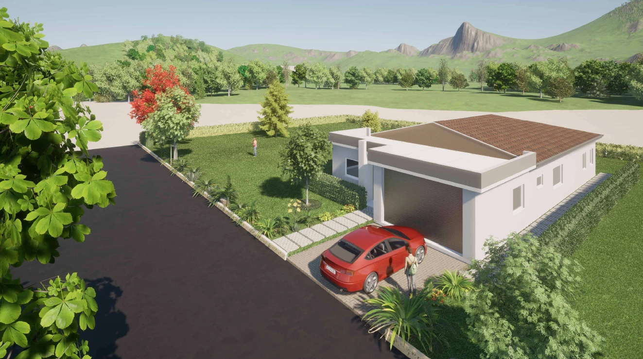 4-Bedroom Residential Home Plan – 2,462 Sq Ft